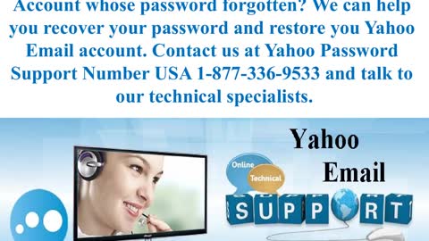 Yahoo Password Support Number USA 1-877-336-9533