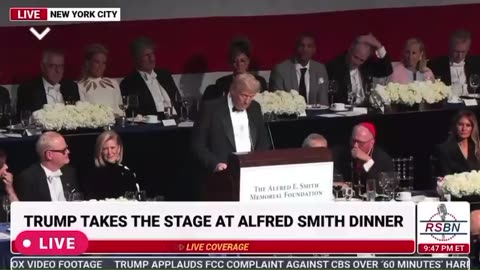 FULL SPEECH President Trump at the 2024 Al Smith Memorial Foundation Dinner