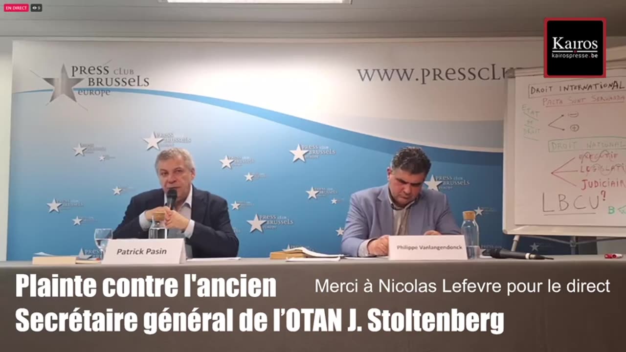 Plainte contre l'ancien secrétaire général de l'OTAN, Jens Stoltenberg