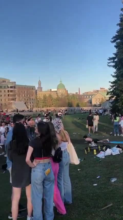 Someone Made A Slip N' Slide To A Montreal Park This Weekend (VIDEO)