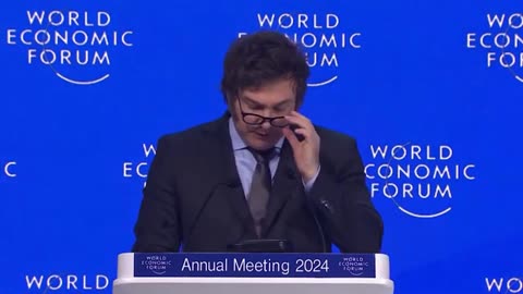 Milei SAVAGELY ROASTED the entire Davos WEF crowd!!!