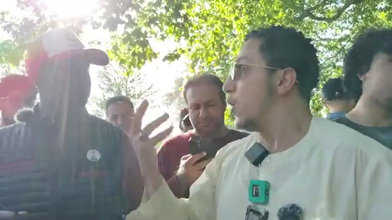 Godhead and Shamsi debate #speakerscorner