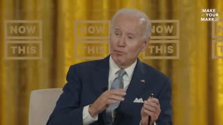 President Joe Biden interviews Dylan Mulvaney