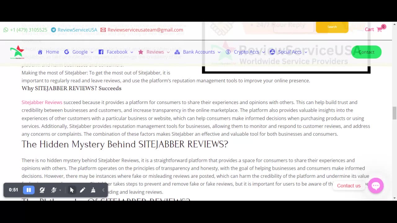 Buy SiteJabber Reviews