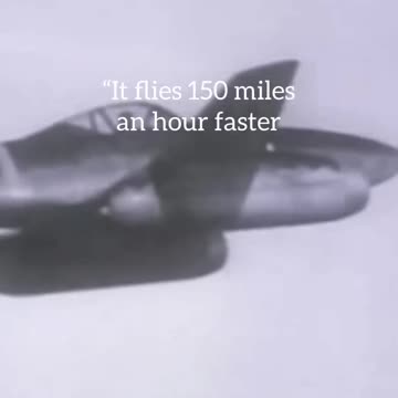 America Witnesses German Jet Fighter for the First Time #ww2 #history