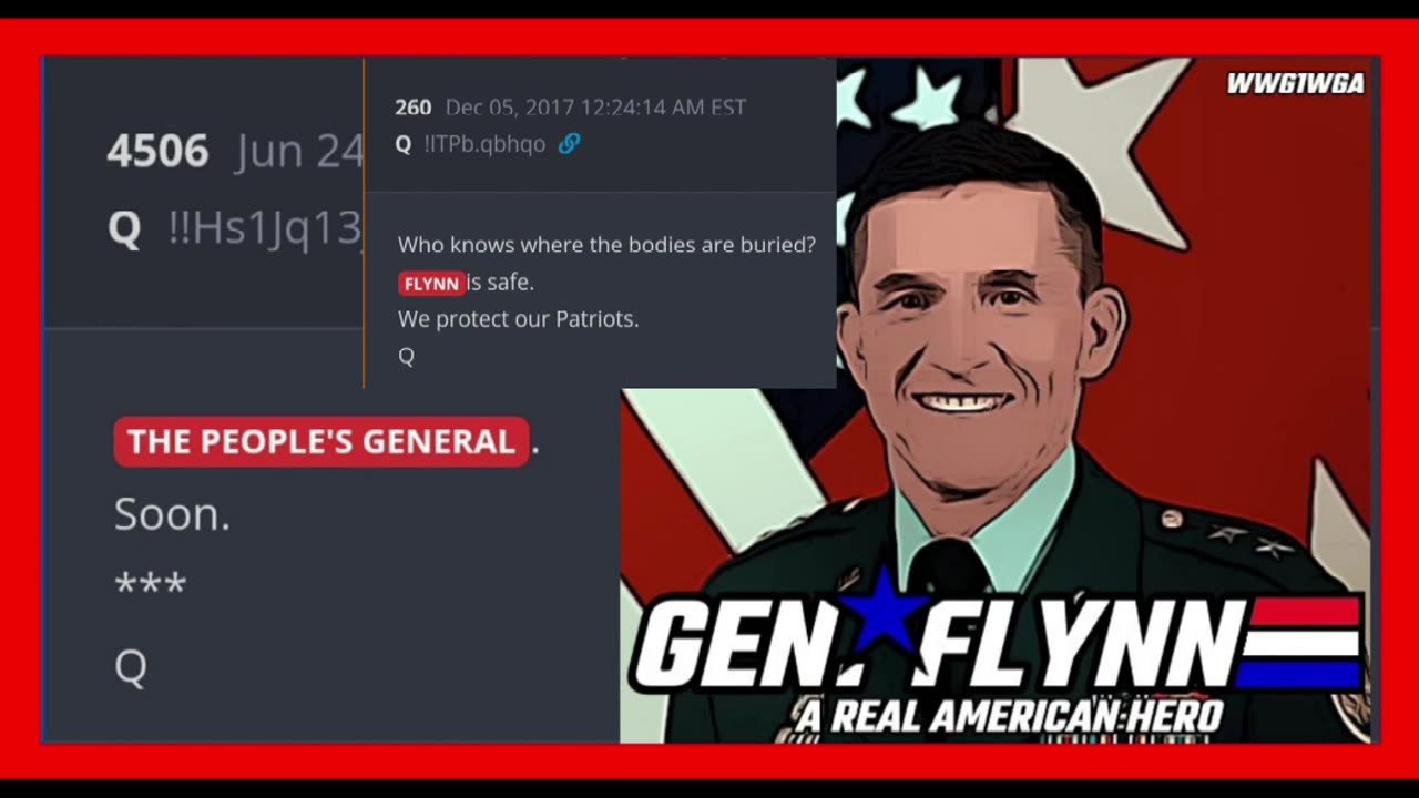 GENERAL FLYNN IS IN CHARGE OF THIS OPERATION