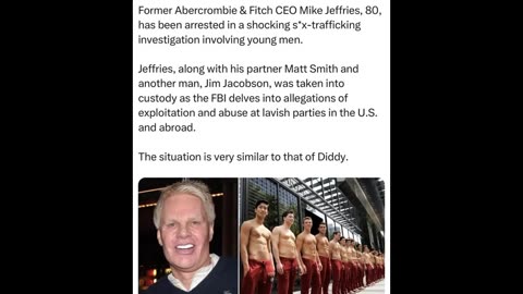 Mike Jeffries arrested for sex trafficking
