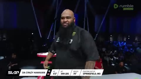 Da crazy Hawaiian vs kamil Marusarz ,powerslap