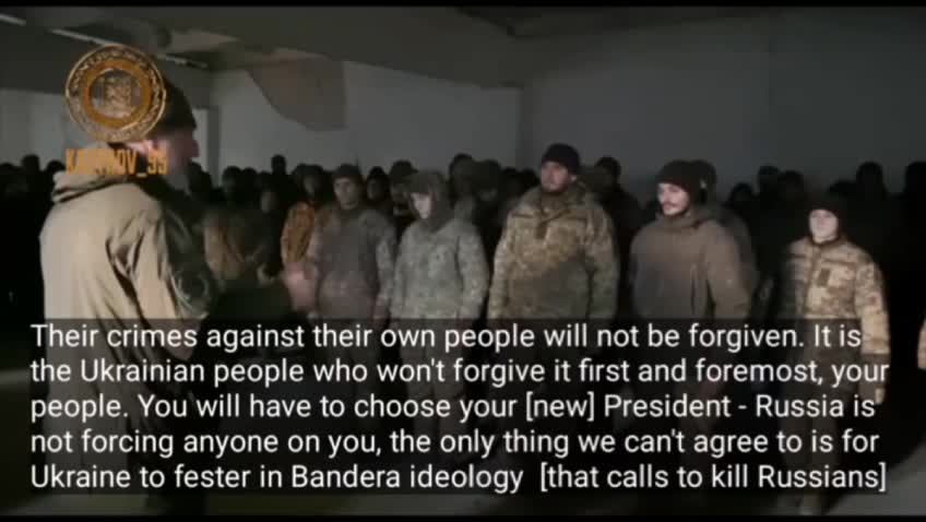 Based Chechen explains the West's plan to Ukrainians