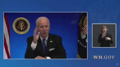 Biden asks for questions