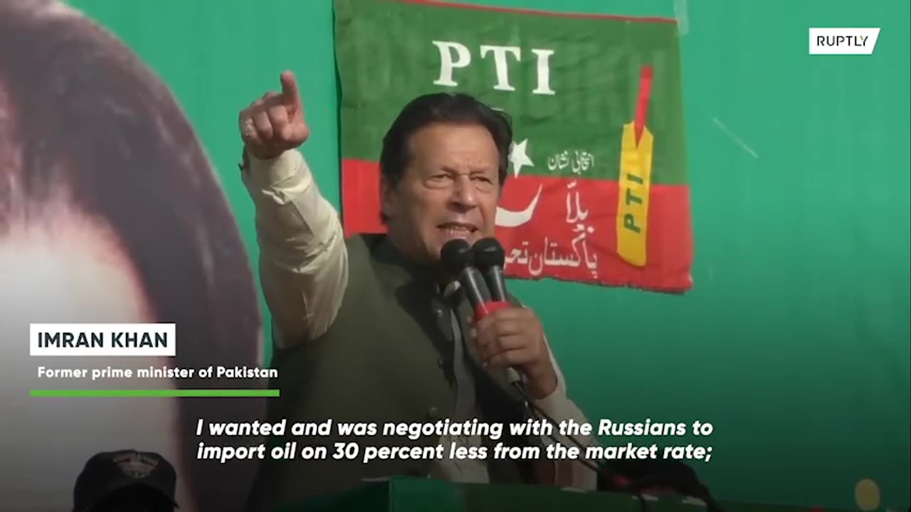 Negotiations for cheaper oil, wheat reason behind visit to Russia - former PM Khan