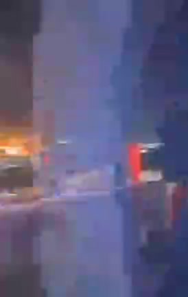 The fire caused by the strike of Yemeni Houthi cruise missiles on the tanks for oil / oil products