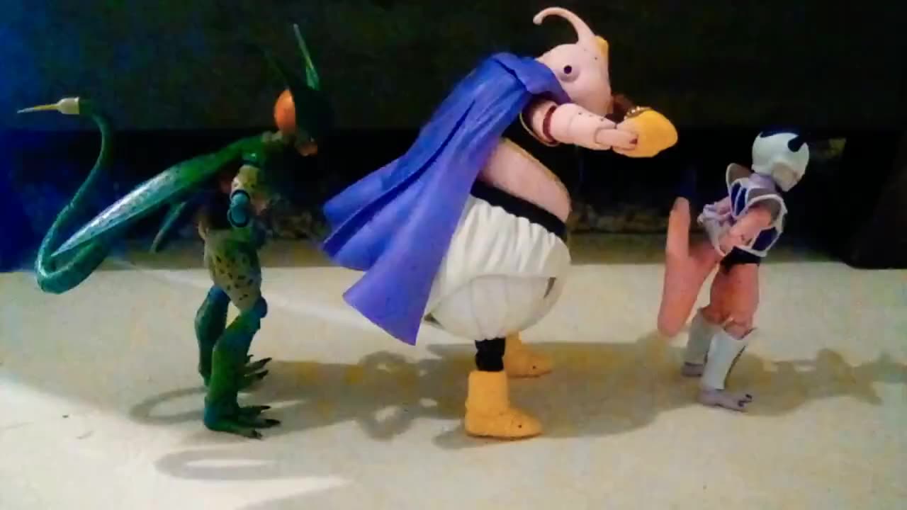 DBZ Villains Phonk Walk (Stop Motion Animation)