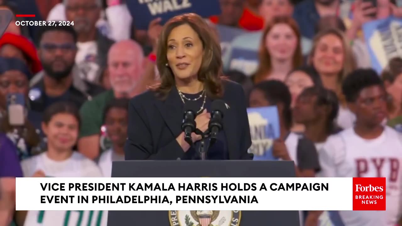 'We Are Exhausted With It'- Vice President Harris Dunks On Trump And His 'Same Old Tired Playbook'