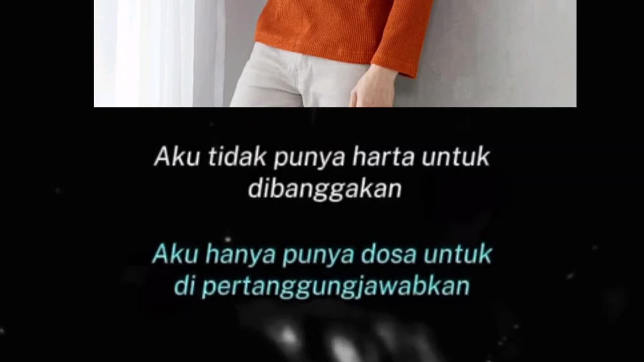 Hanya dosa yang harus ku pertanggungjawabkan