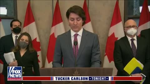 Trudeau Announcement of Enacting Martial Law in Canada