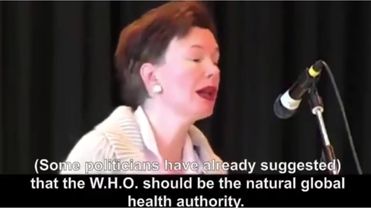 Jane Bürgermeister, Investigative Journalist, on Weaponisation of Pandemics in 2009