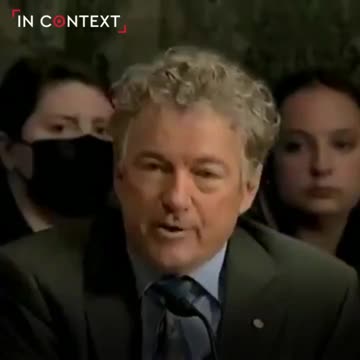 Rand Paul: The greatest misinformation purveyor is the American Government