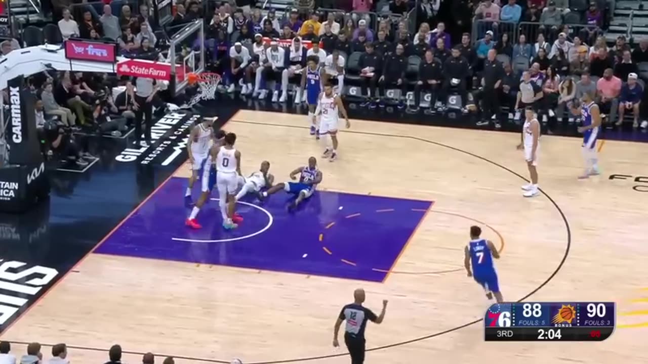 NBA Phoenix Suns vs Philadelphia 76ers 04/11/24