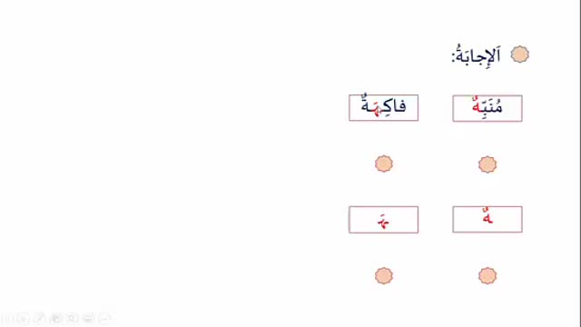 أنشطتي الداعمة في اللغة العربية