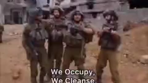 Israeli Army Listen What Their Mission Is In Gaza