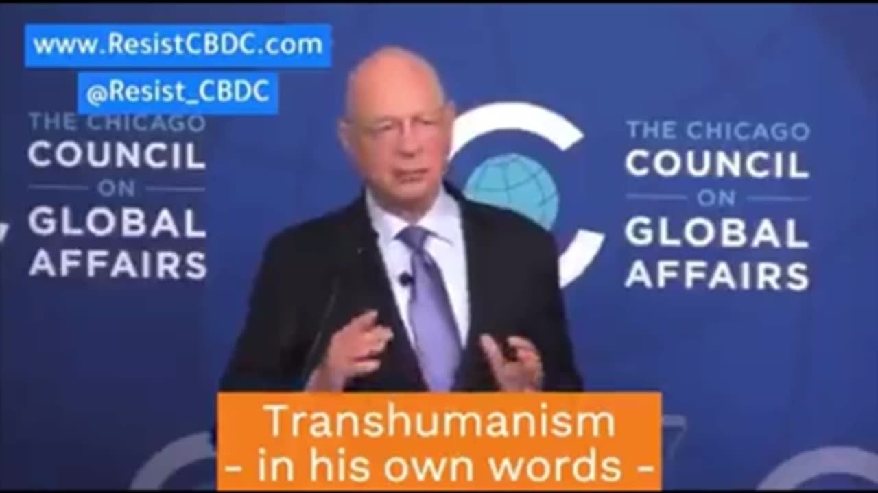 Klaus Schwab's wants to fuse Physical, Digital and Biological identities