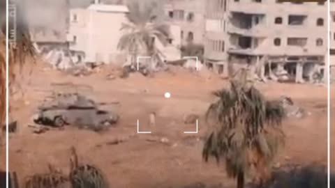 Hamas al-qassaam brigade destroying Israeli tanks