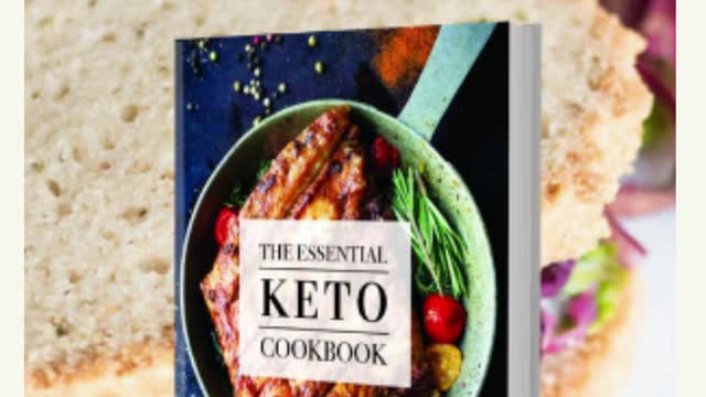 The Essential Keto Cookbook (Physical) - Free + Shipping