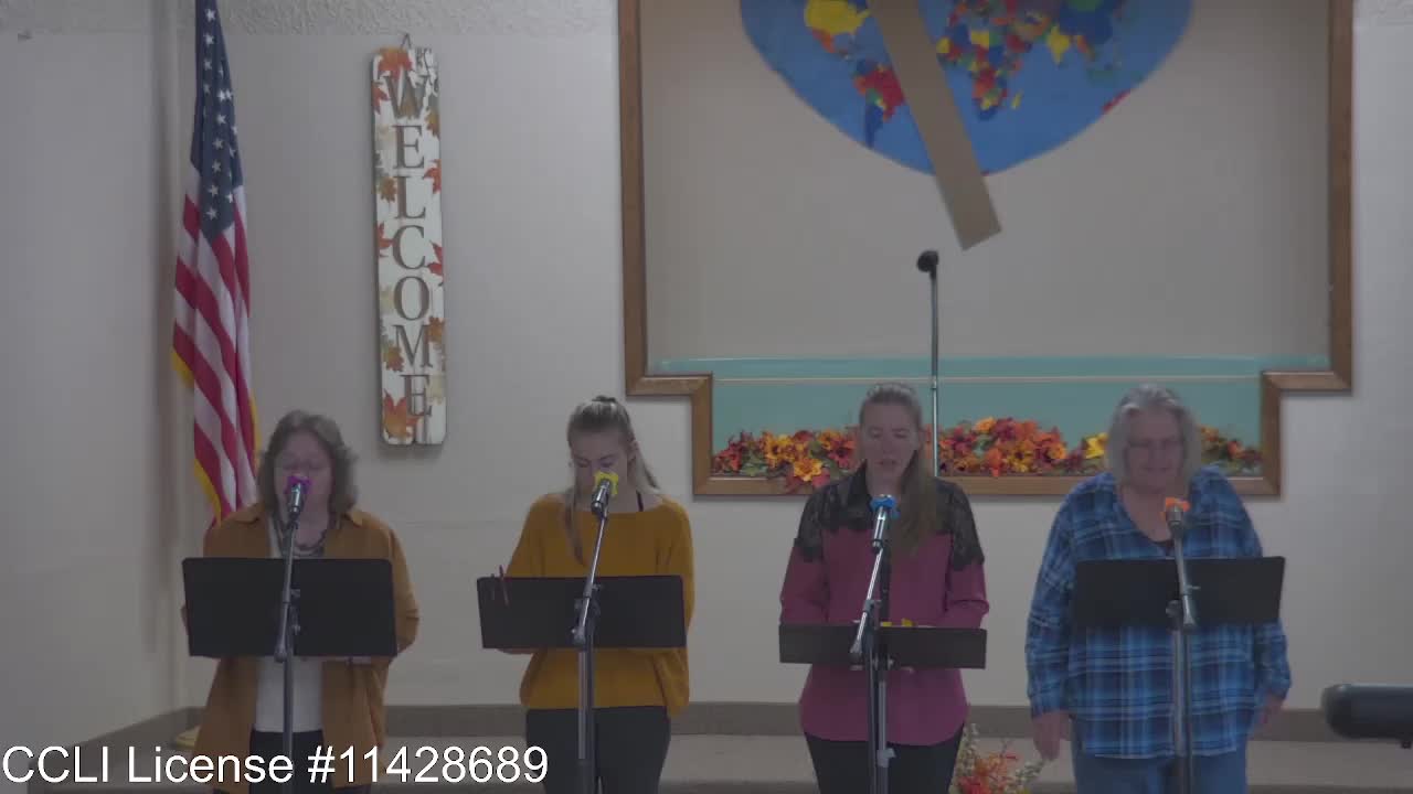 Moose Creek Baptist Church Sing “Nothing But The Blood” During Service 8-28-2022