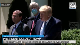 Trump announces public-private initiative to 'rapidly develop' coronavirus vaccine