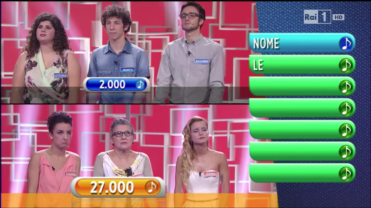 RAIUNO - Reazione A Catena-La Catena Musicale (23/08/2014)