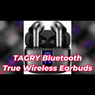About the TAGRY Bluetooth Wireless Headphones Earbuds (short)