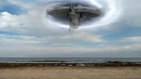 Ufo in the sky