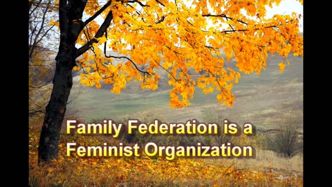 FAMILY FED IS A FEMINIST ORGANIZATION