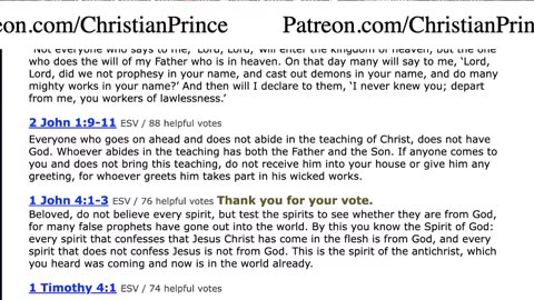 Christian prince He is not welcome in my house