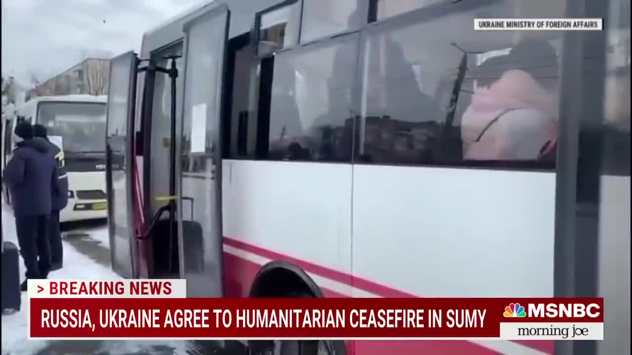 Russia, Ukraine Agree To Humanitarian Ceasefire