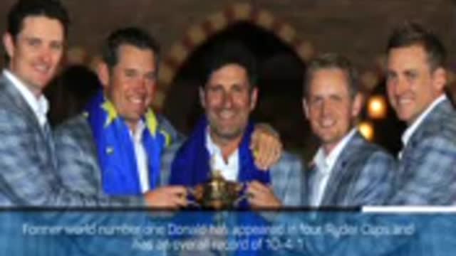 Breaking News - Luke Donald named Ryder Cup captain.