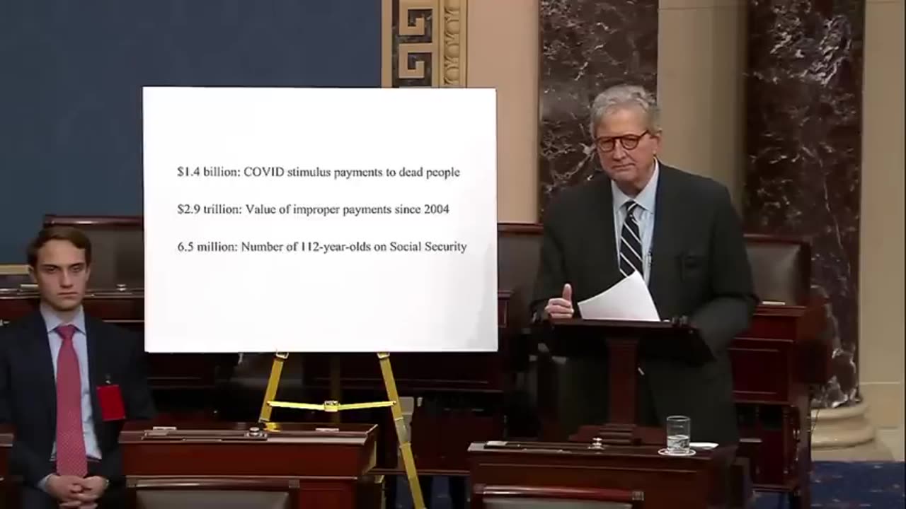 Senator John Kennedy: Government must stop paying dead people! - 12/11/2024