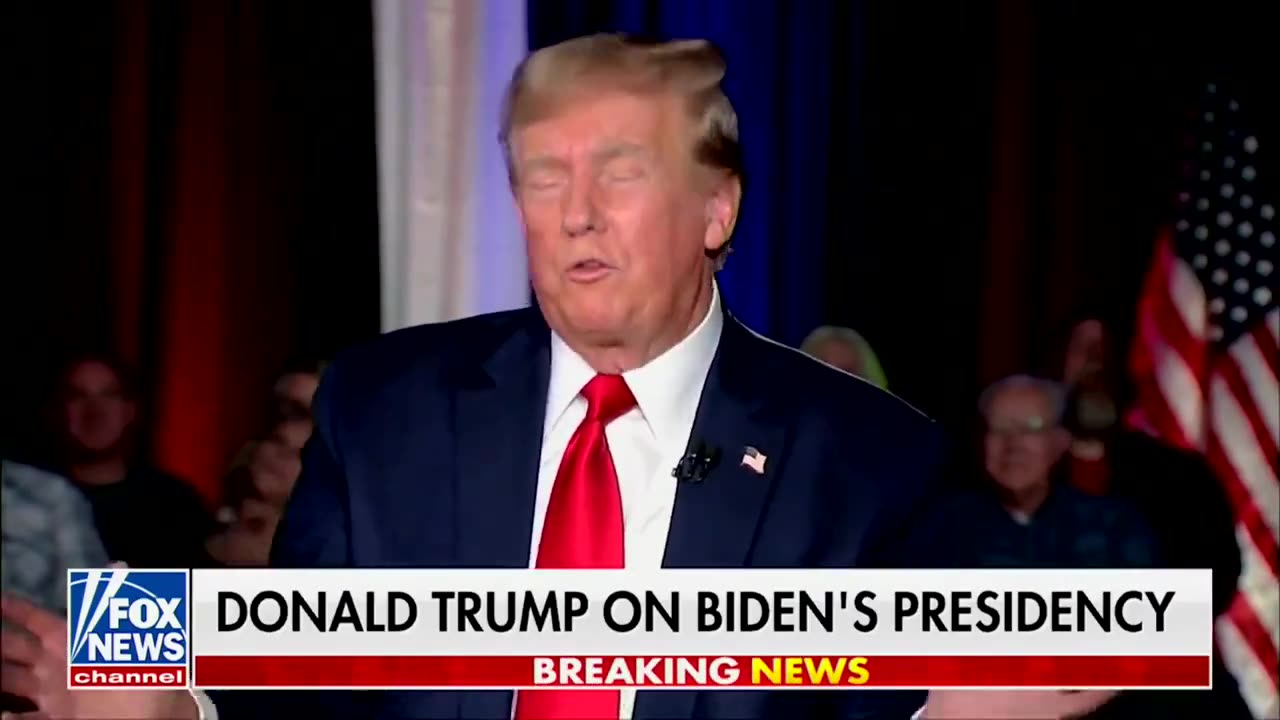 🚨BREAKING: Donald Trump says he doesn’t think Joe Biden will be the 2024 Democrat nominee: