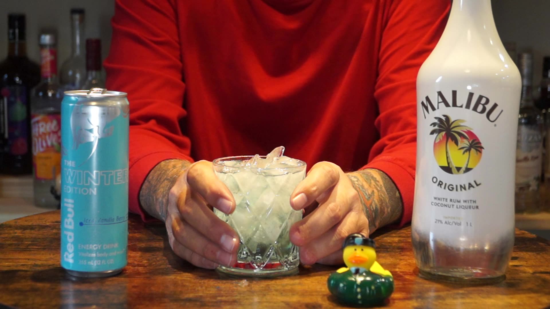 Robert Fuccillo Sr - Malibu Coconut Rum & Red Bull Iced Vanilla Berry ...