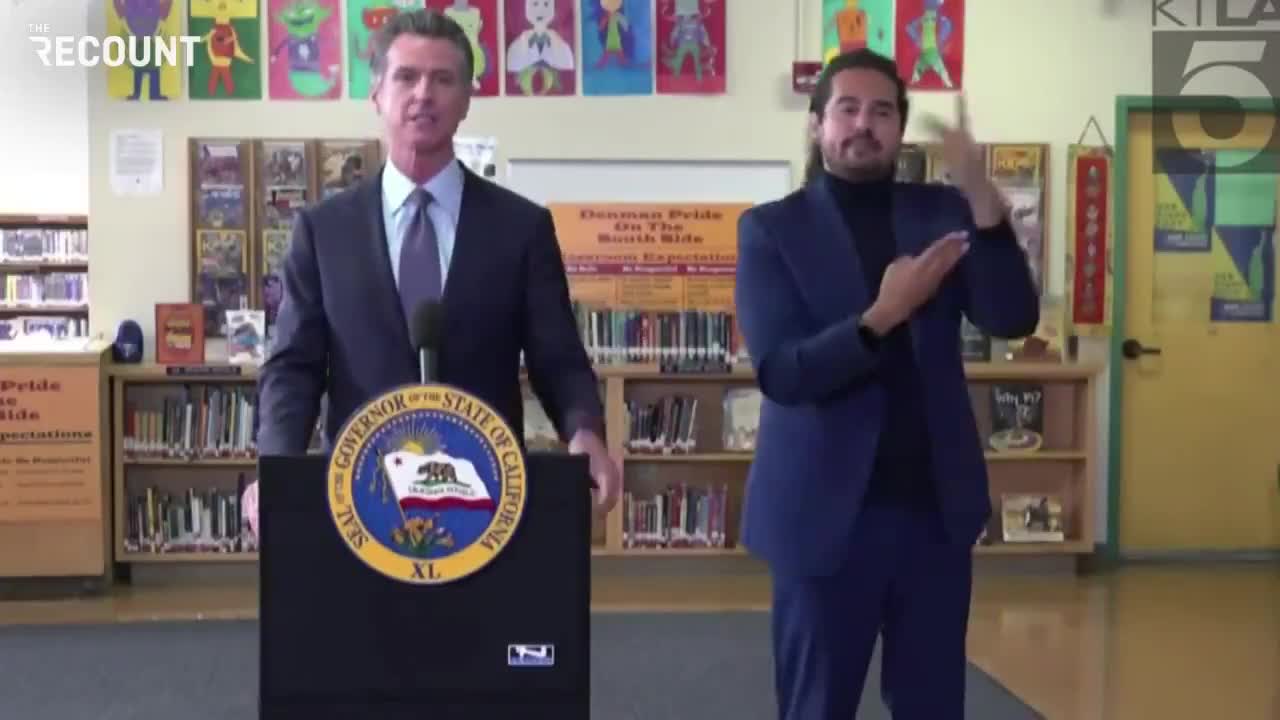 Newsom REQUIRES Students Get Vaccine In Most Recent Example Of Him Being Horrible