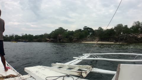 Island hopping in Panglao Bohol Philippines