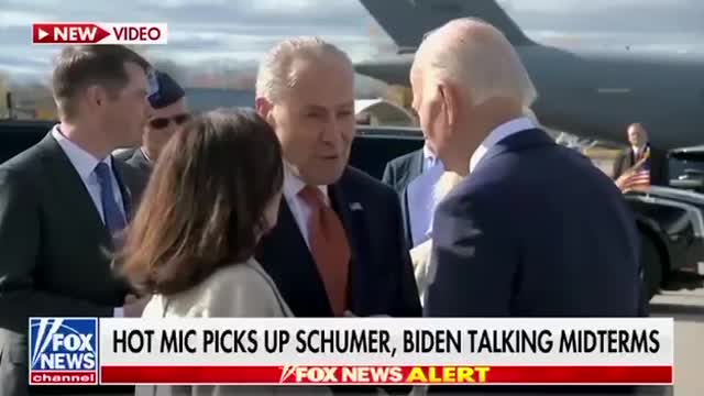 HOT MIC: Schumer Downplaying Fetterman’s Disastrous Debate Performance to Biden