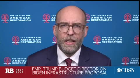 Russ Vought on Newsmax about the Biden admin's "Wasteful" Infrastructure Bill