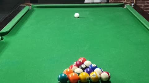 Himanshu Grewal Playing Pool Game