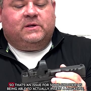 The Walther PDP-F is REALLY easy to rack