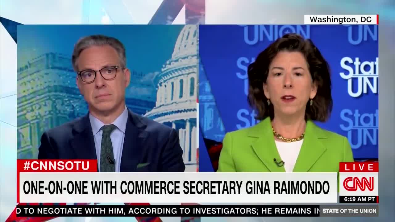 Jake Tapper To Commerce Sec: Why Did You Ignore Inflation?