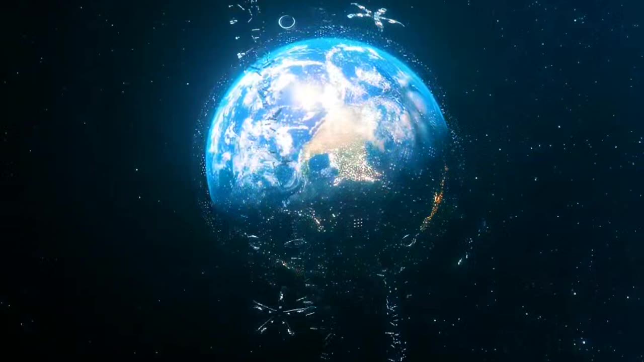 Behind the space
