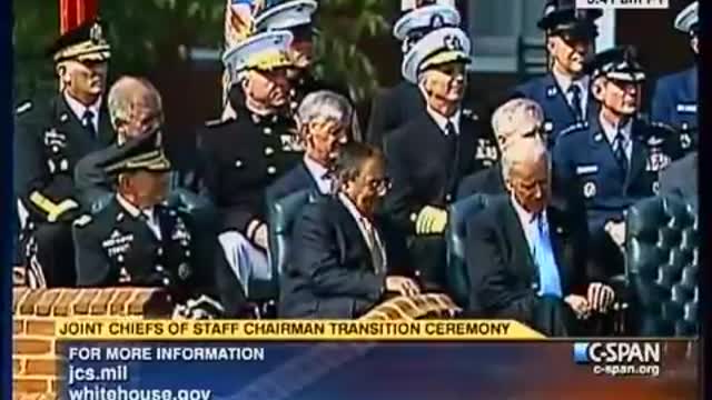 Obama says Michael and I