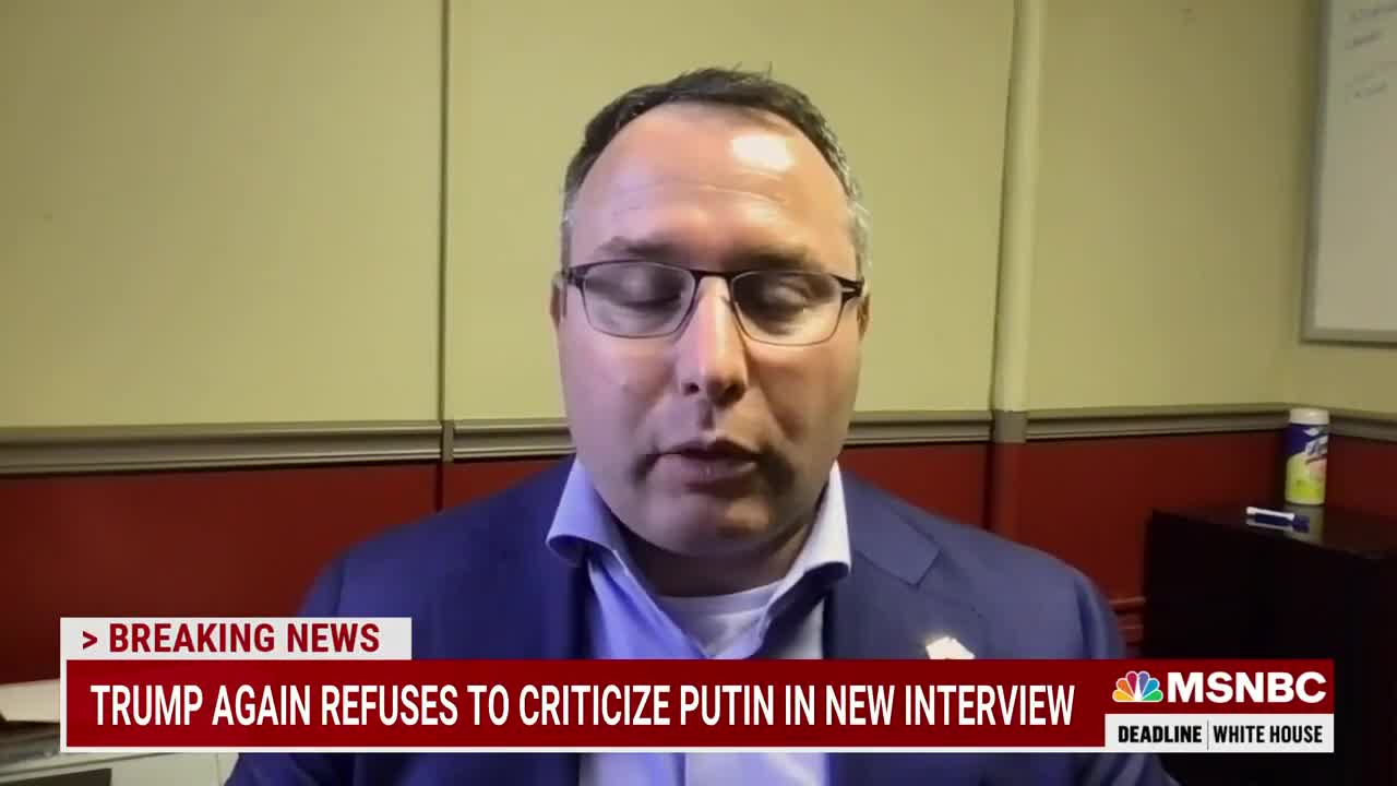 Vindman seriously saying Trump has lost his faculties